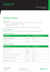 FT - Evalastic V blanc